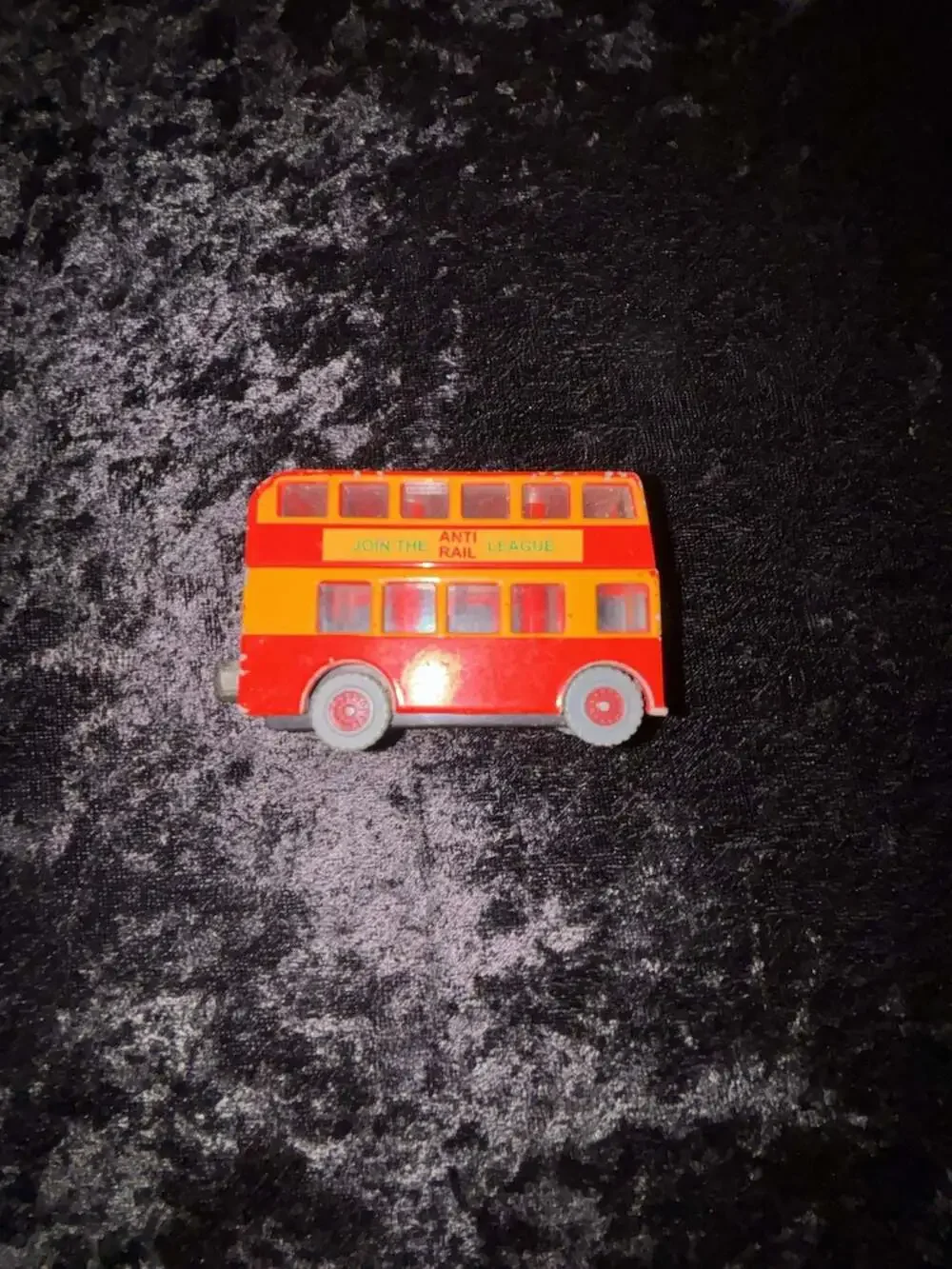 Thomas & Friends Take-Along Bulgy Double Decker Bus Diecast